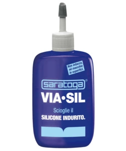 "VIA SIL" RIMUOVI SILICONE INDURITO 100 ML - SARATOGA.